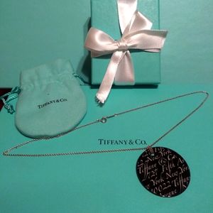 Tiffany & Co Notes Bone China Pendant